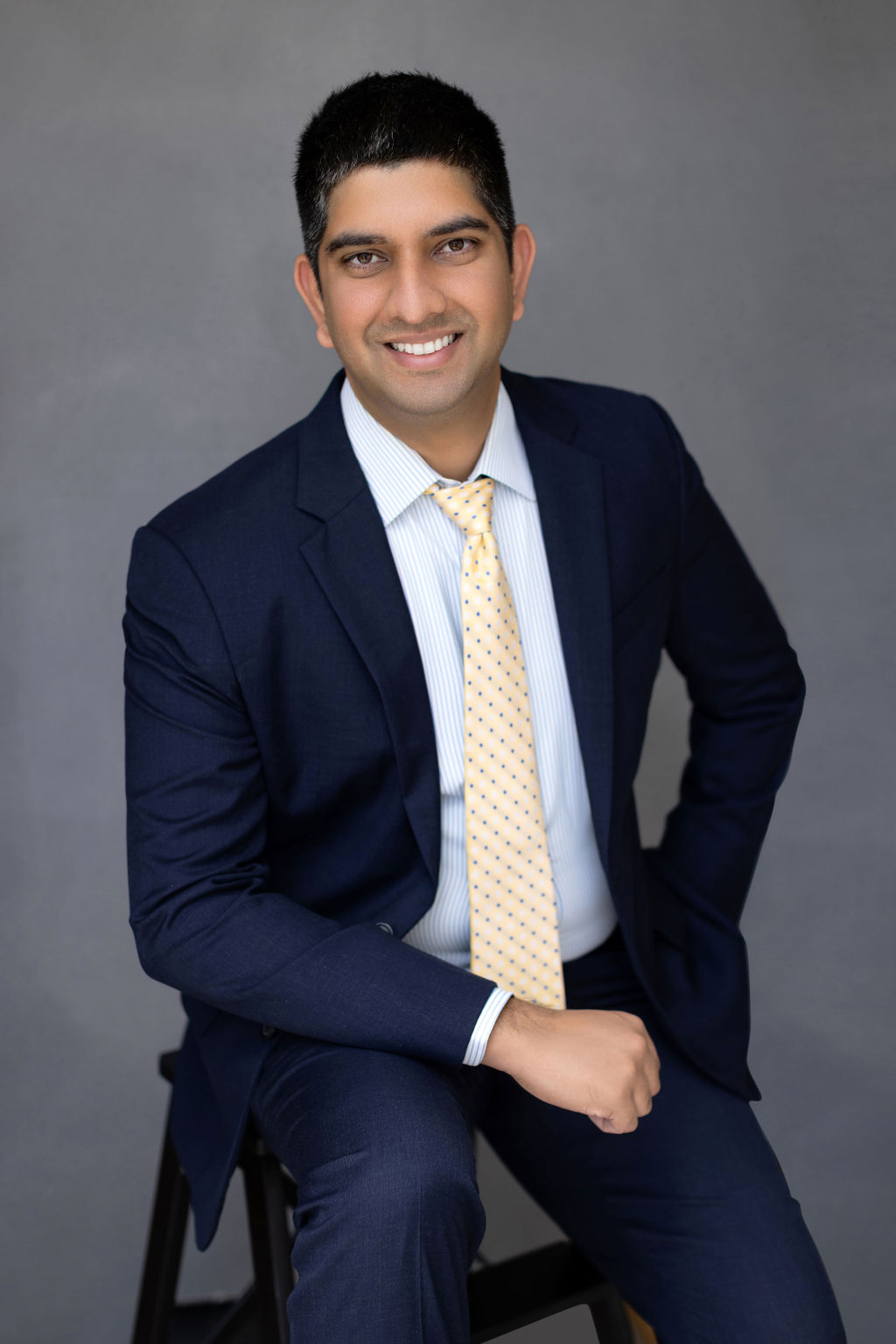 self portrait of instructor Ricky Patel